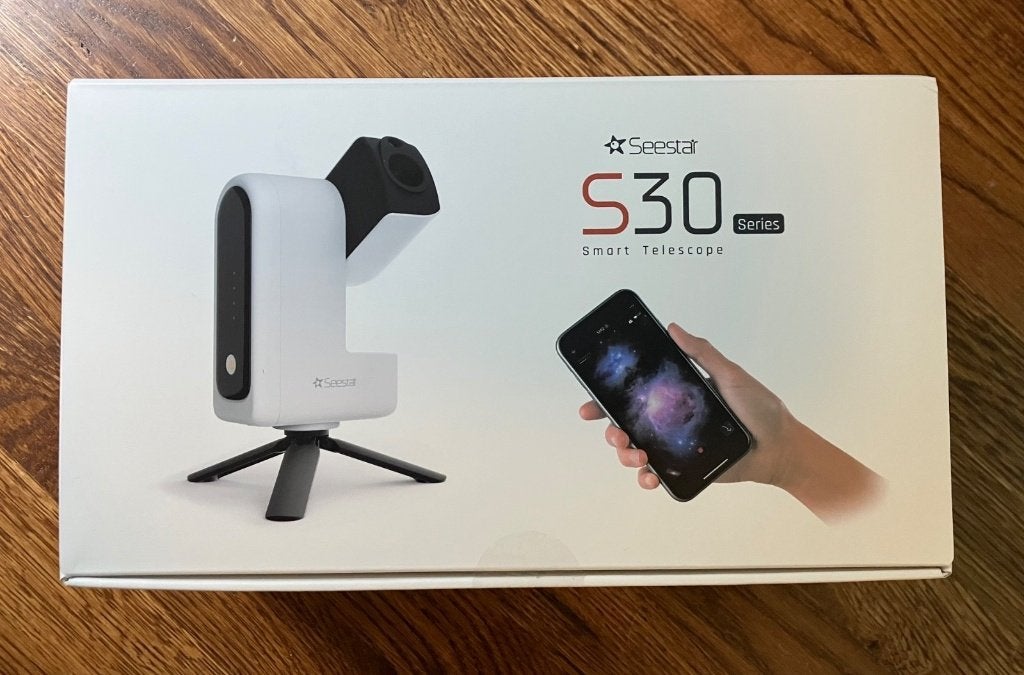 Télescope intelligent ZWO Seestar S30, Audio, Tv en Foto, Optische apparatuur | Telescopen, Ophalen of Verzenden, Nieuw, Minder dan 80 mm