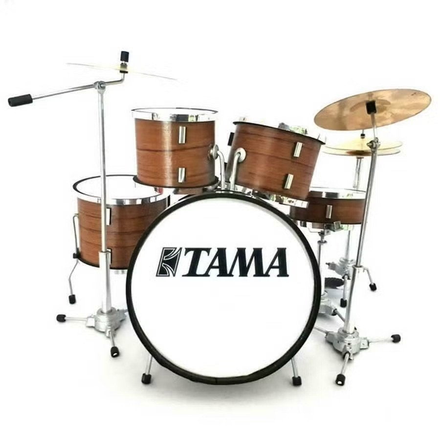 Miniatuur decoratief Tama bruin drumstel, Ophalen of Verzenden, Nieuw