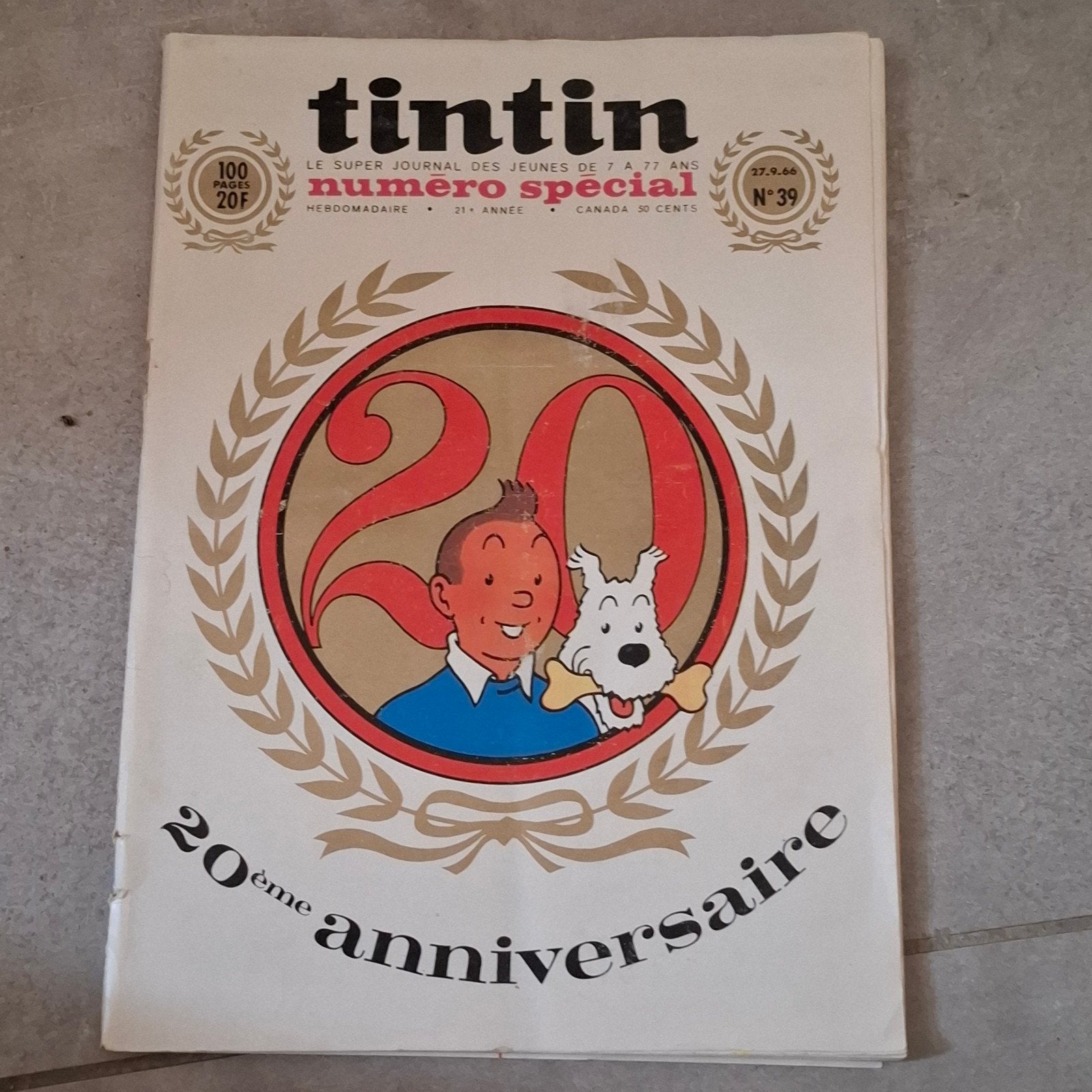 Anciens tintin, Livres