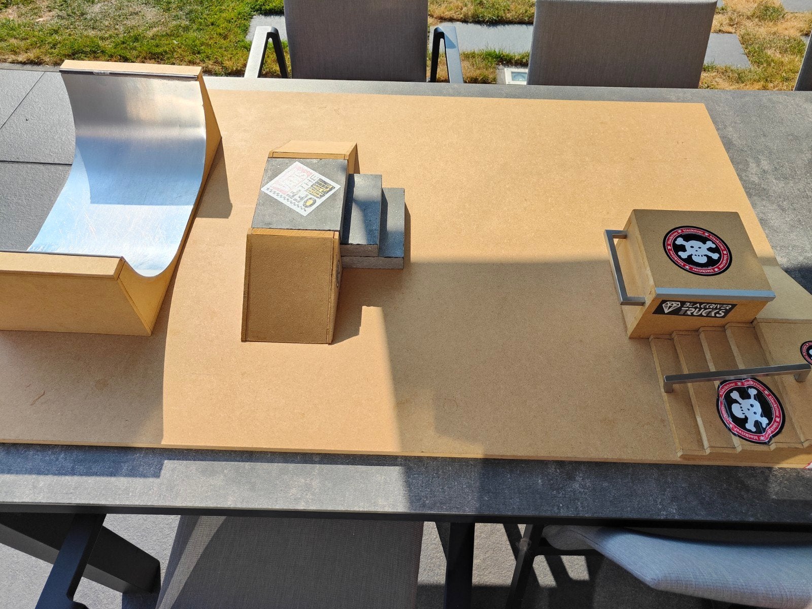 fingerboard skate park, Enlèvement, Skateboard