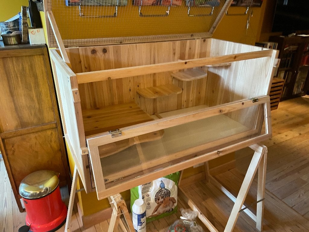 cage à hamster, Animaux & Accessoires, Moins de 60 cm, Cage, Comme neuf, Enlèvement
