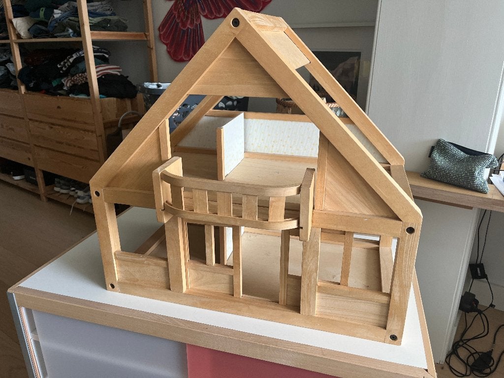 Maison de poupées en bois, Enlèvement, Utilisé, Maison de poupées