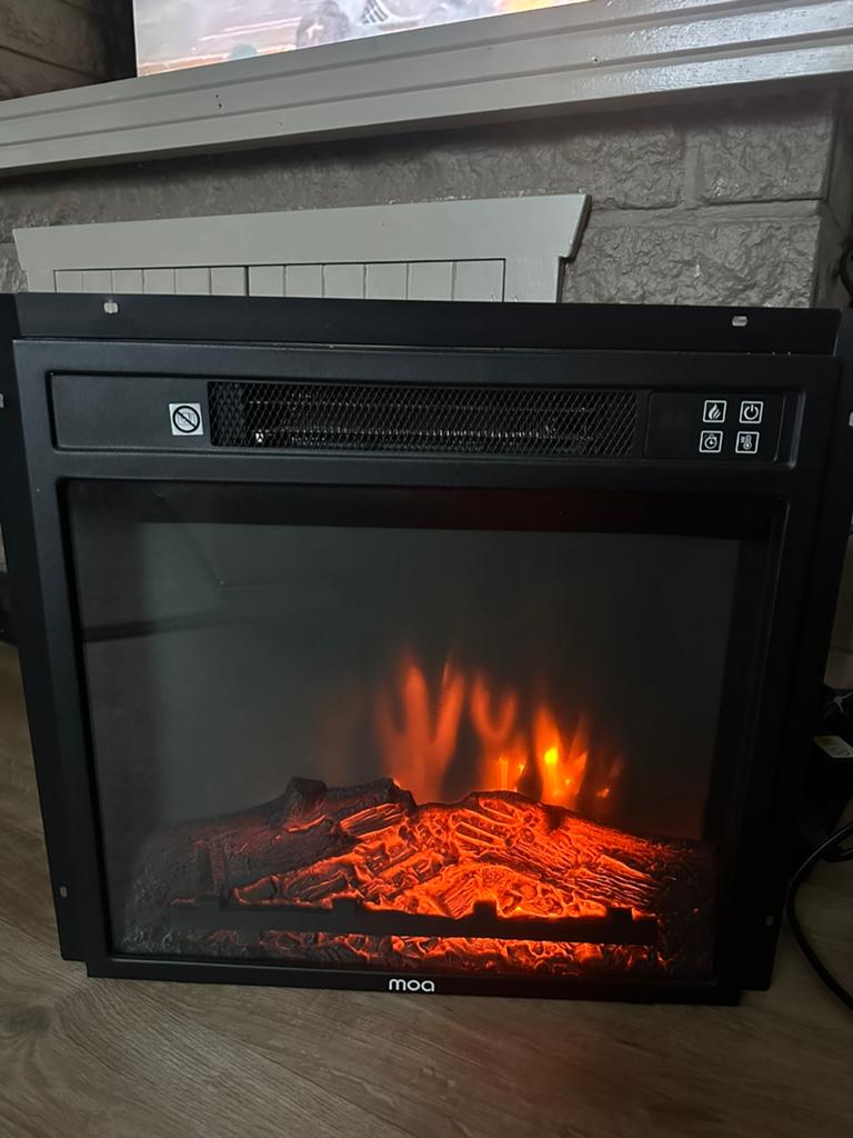 moa elektrische haard, Huis en Inrichting, Haarden, Ophalen, Zo goed als nieuw, Elektrische haard