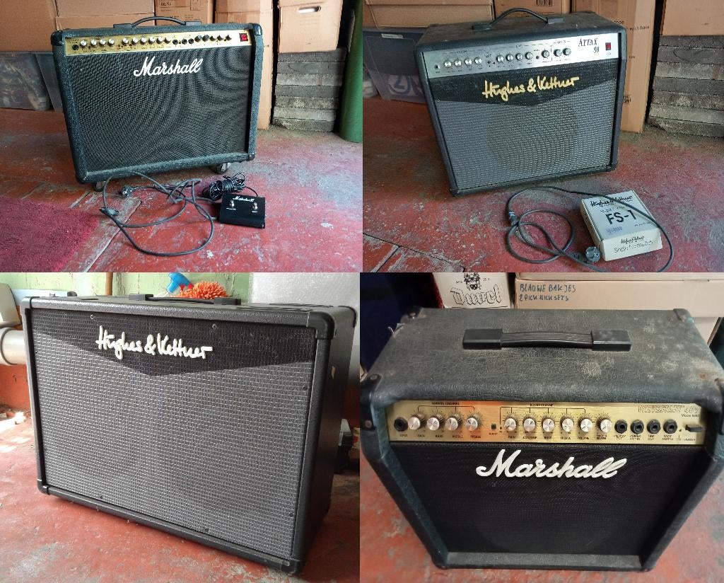 Marshall & Hughes & Kettner gear., Muziek en Instrumenten, Versterkers | Bas en Gitaar, Ophalen, Gebruikt, Gitaar