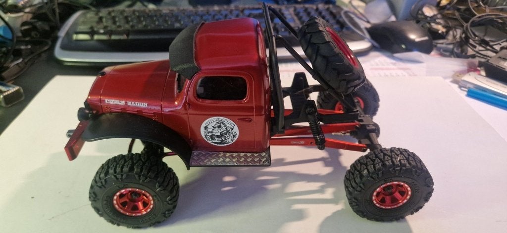 FMS  FCX24 customisé., Neuf, Enlèvement, 1:32 à 1:50, Camion