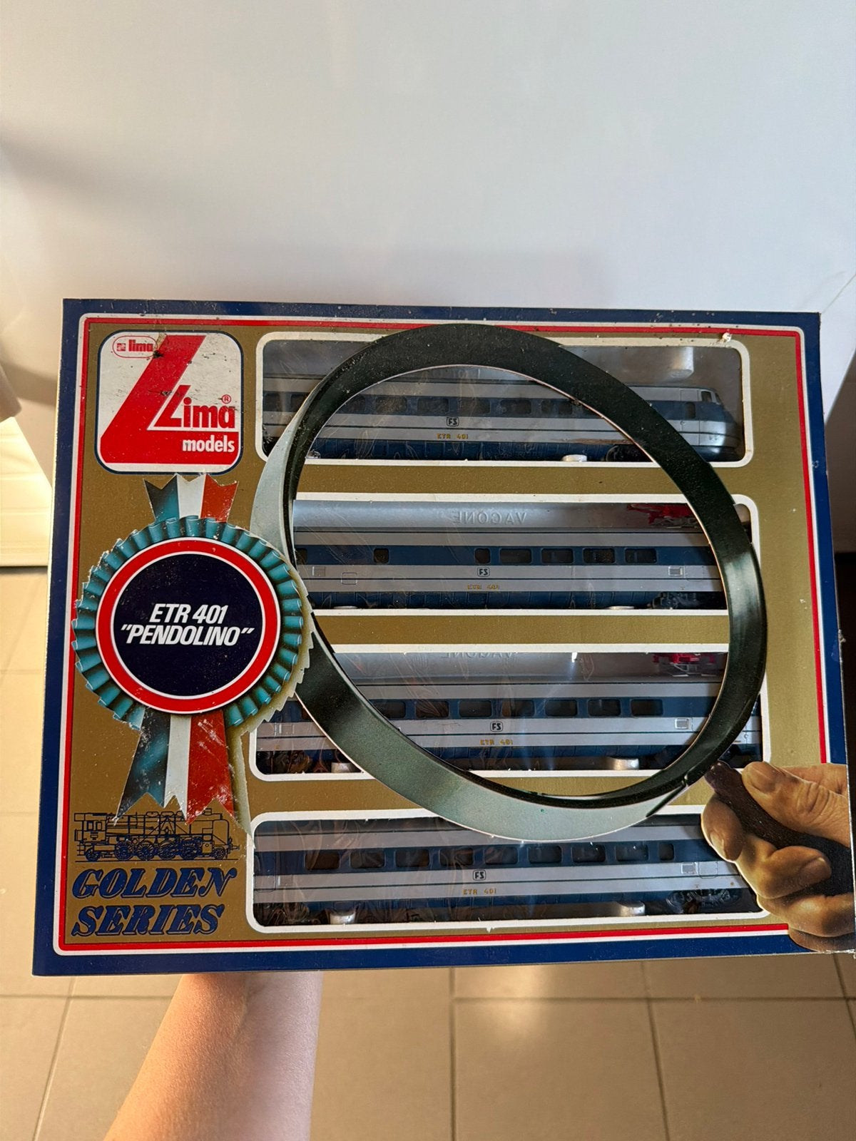 Lima Goldenserieus ETR 401 PENDOLINO, Hobby en Vrije tijd, Modeltreinen | Overige schalen, Overige merken, Treinset, Gelijkstroom of Wisselstroom