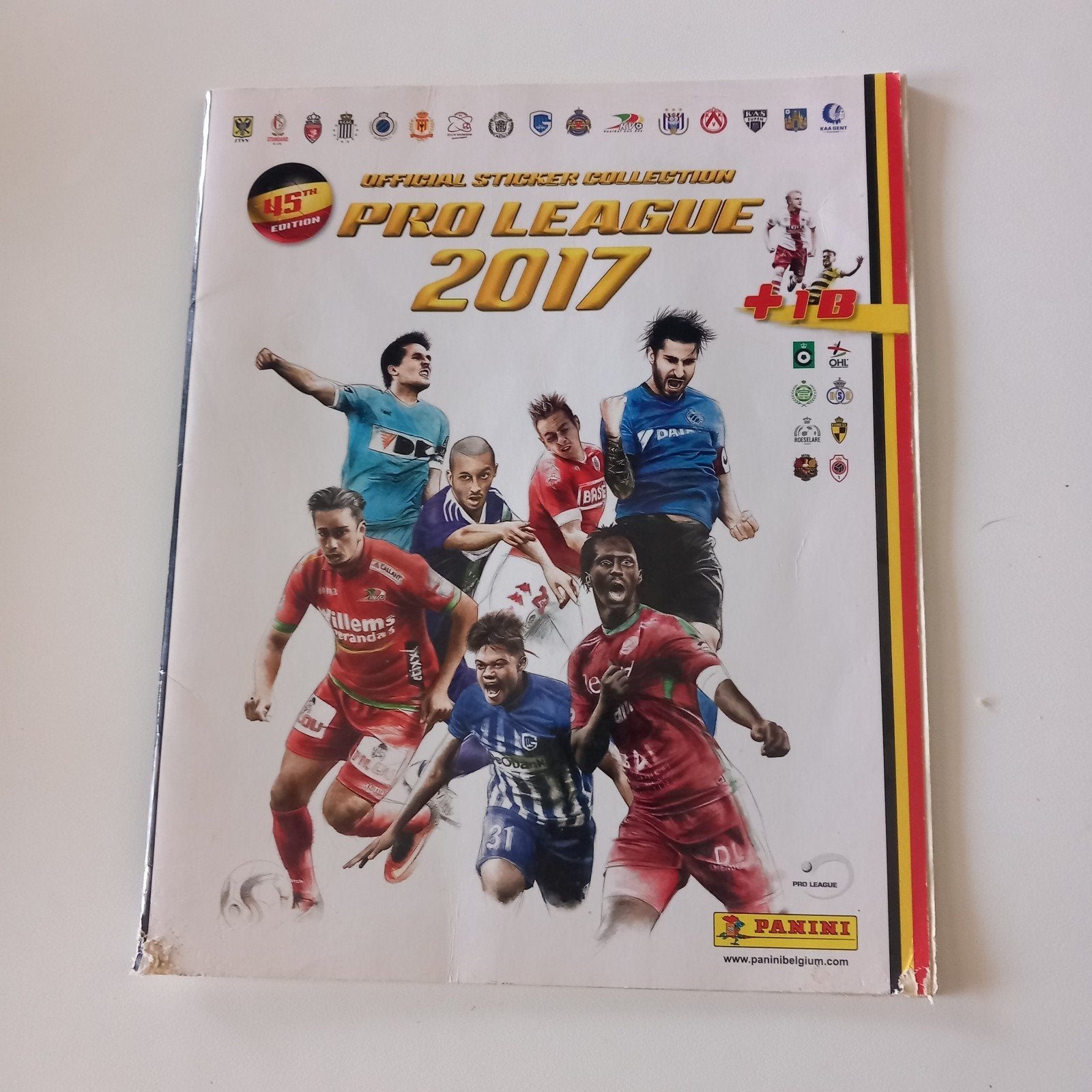 Pro League 2017 leeg panini sticker album, Hobby en Vrije tijd, Ophalen of Verzenden, Sticker