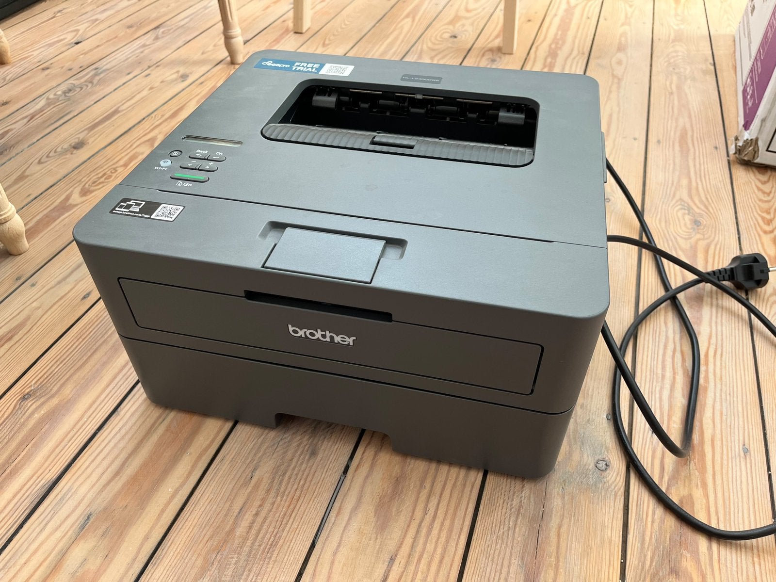 Laserprinter zw met nieuwe toner 1500 pag, Computers en Software, Ophalen, Zwart-en-wit printen, Printer, Draadloos