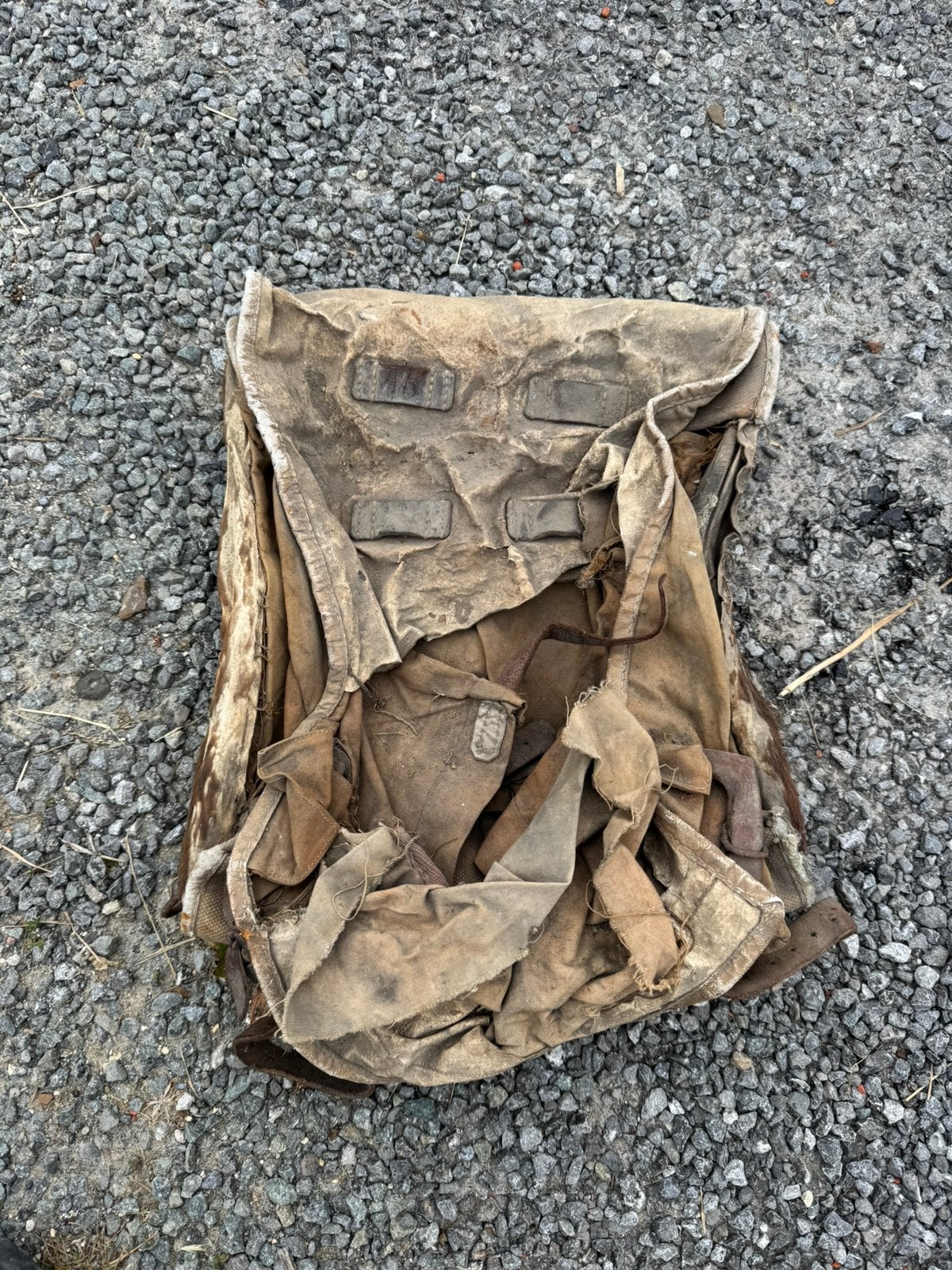 WW1 sac à dos Allemand avec le régiment trouver au grenier, Enlèvement ou Envoi