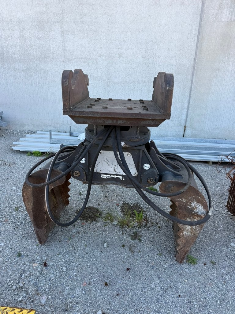 Pince rotative Heinz HT452, Enlèvement, Excavatrice