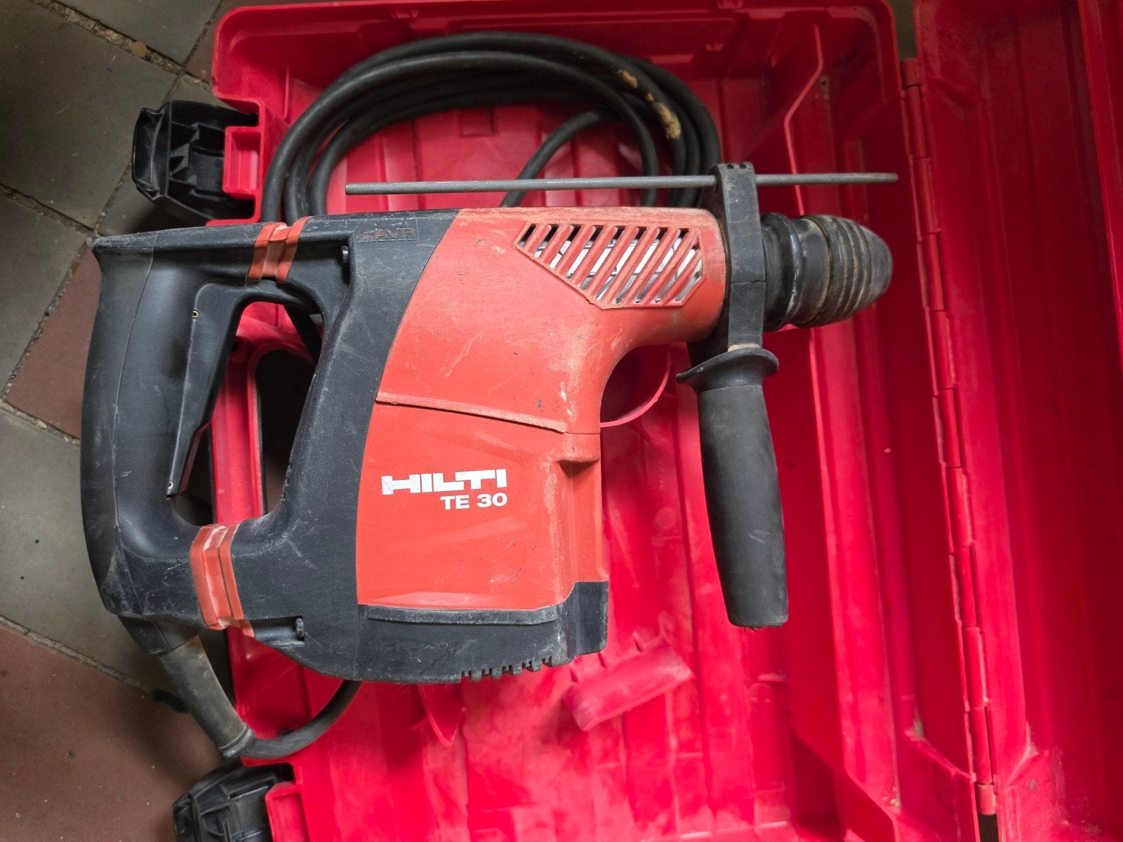 hilti te30  Foreuses, Enlèvement