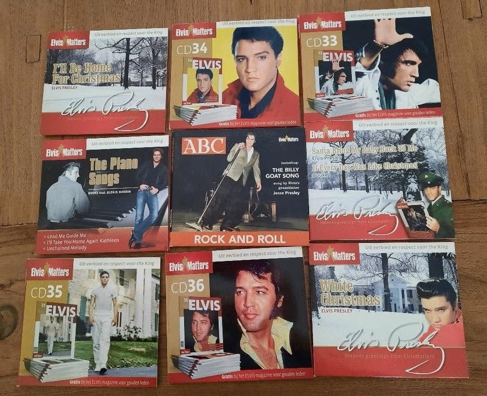 Elvis Presley cd collectie -Albums, verzamel enz. 22 stuks, Ophalen of Verzenden, Gebruikt, Pop