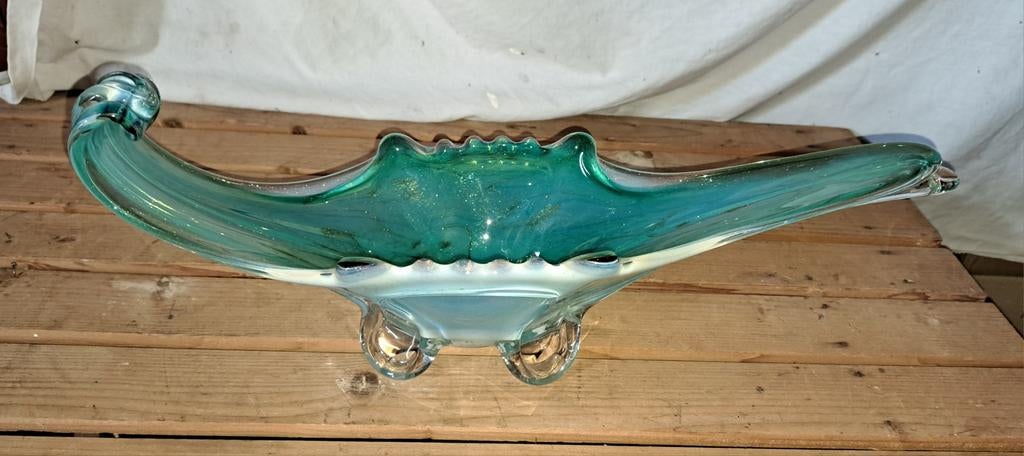 Schaal schalen murano Schaal decoratie, Antiek en Kunst, Verzenden