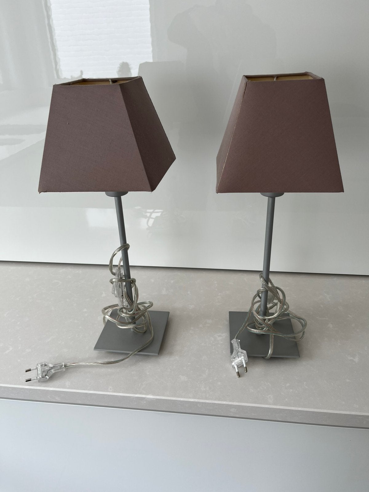 Tafellampjes voor slaapkamer of bijzettafeltje, Maison & Meubles, Lampes | Lampes de table, Enlèvement, Comme neuf