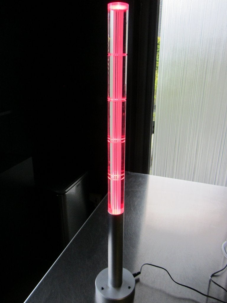 4 Kleuren led-lamp, Overige fittingen, Ophalen of Verzenden, Sfeerlamp, Grijs