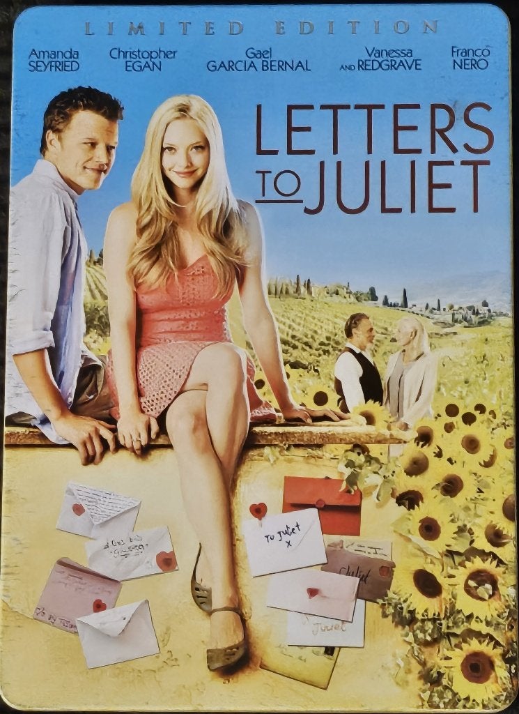 Letters to Juliet (2010) Limited Edition Steelbook, CD & DVD, DVD | Comédie, Comédie romantique, Enlèvement ou Envoi, Anglais