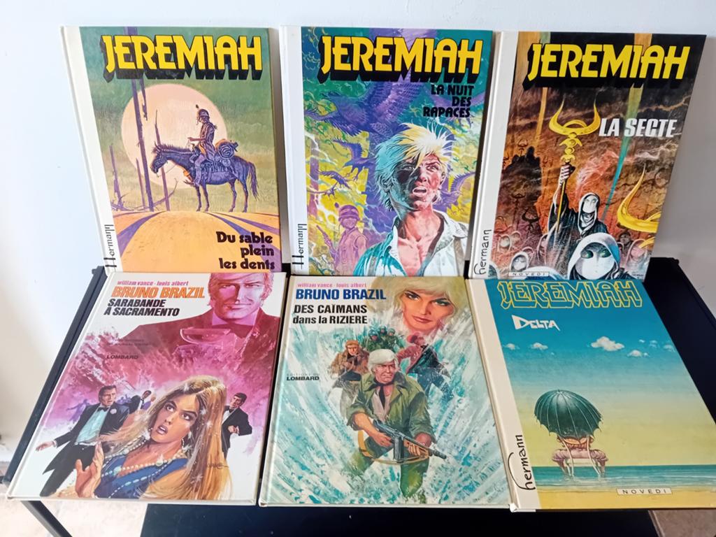 Lot bd en eo ( jeremiah,  Bruno brazil), Boeken, Stripverhalen, Ophalen of Verzenden