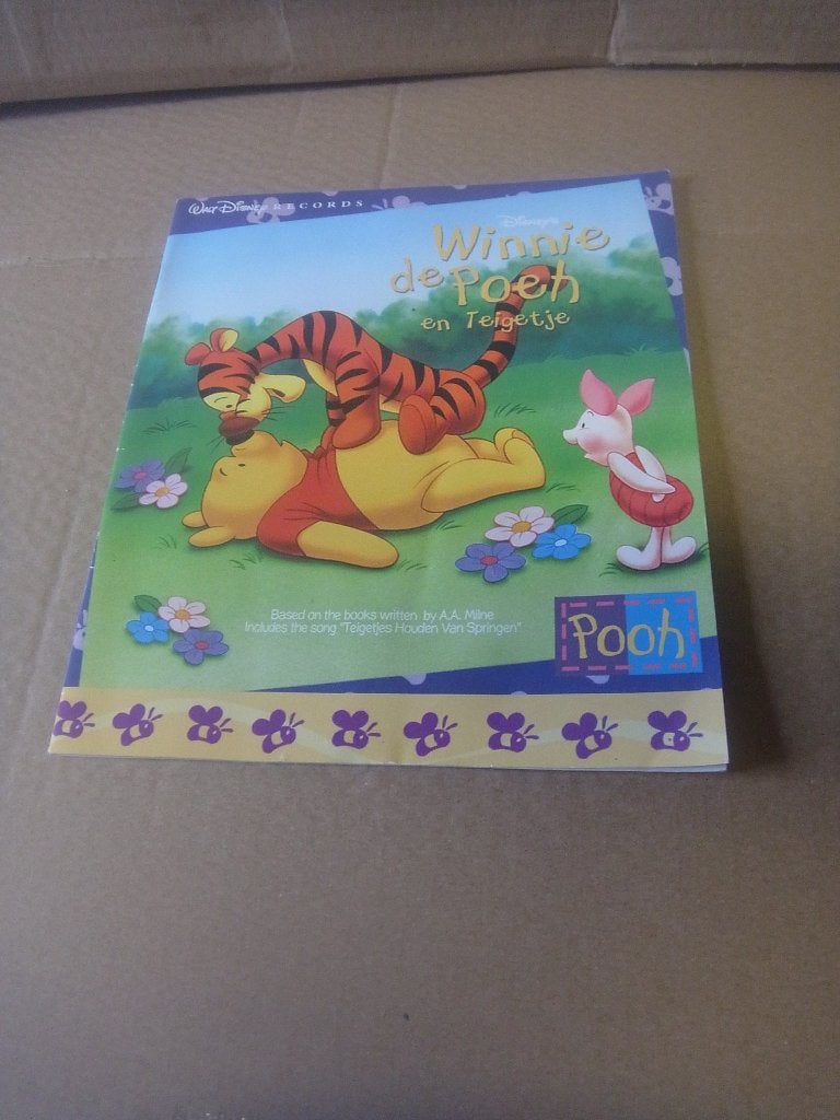 boek winnie de poeh en teigetje, Verzamelen, Ophalen of Verzenden, Zo goed als nieuw