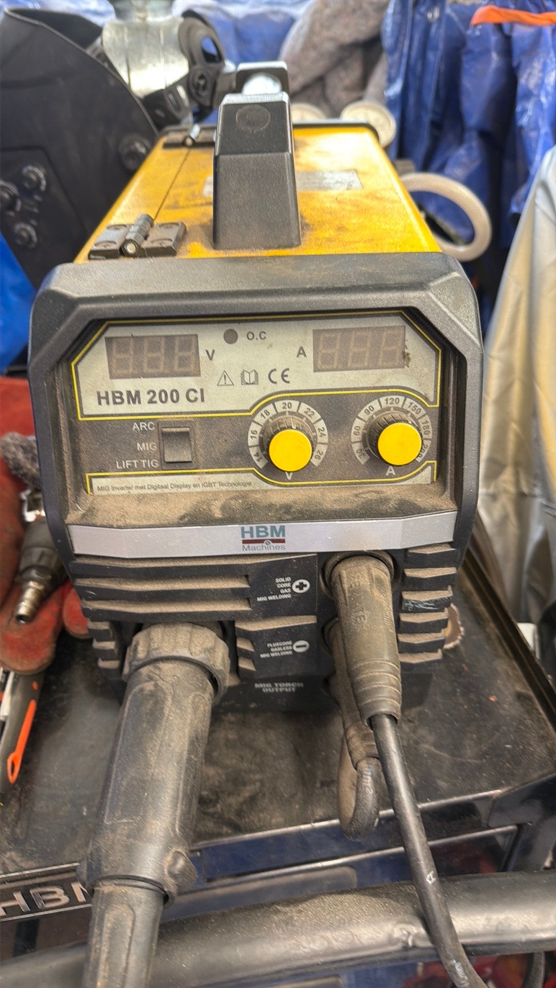 Hbm lastoestel 290 CI, Doe-het-zelf en Bouw, Gereedschap | Lasapparaten, Ophalen, Gebruikt