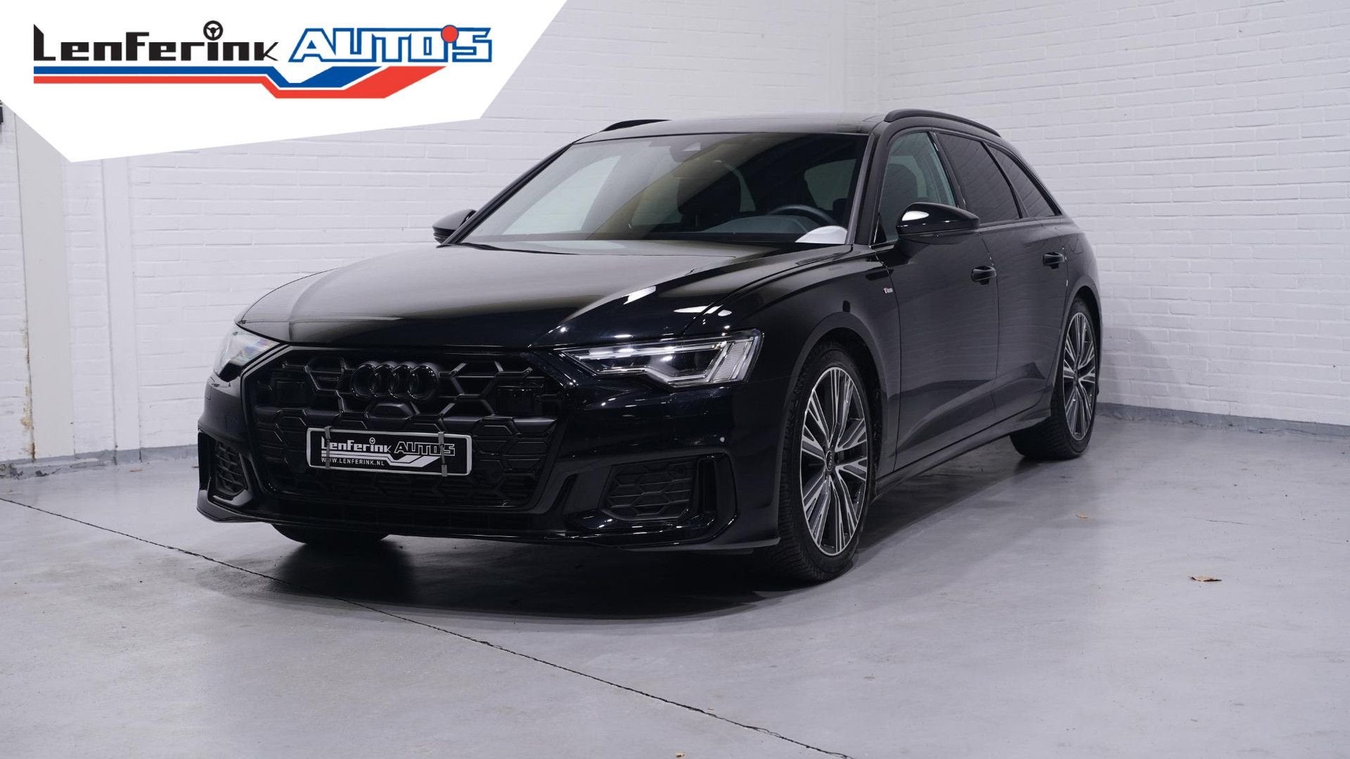 Audi A6 Avant 50 TFSI e 299 pk Quattro S Line Panodak, Trekh, Auto's, Automaat, 35 g/km, Zwart, Bedrijf