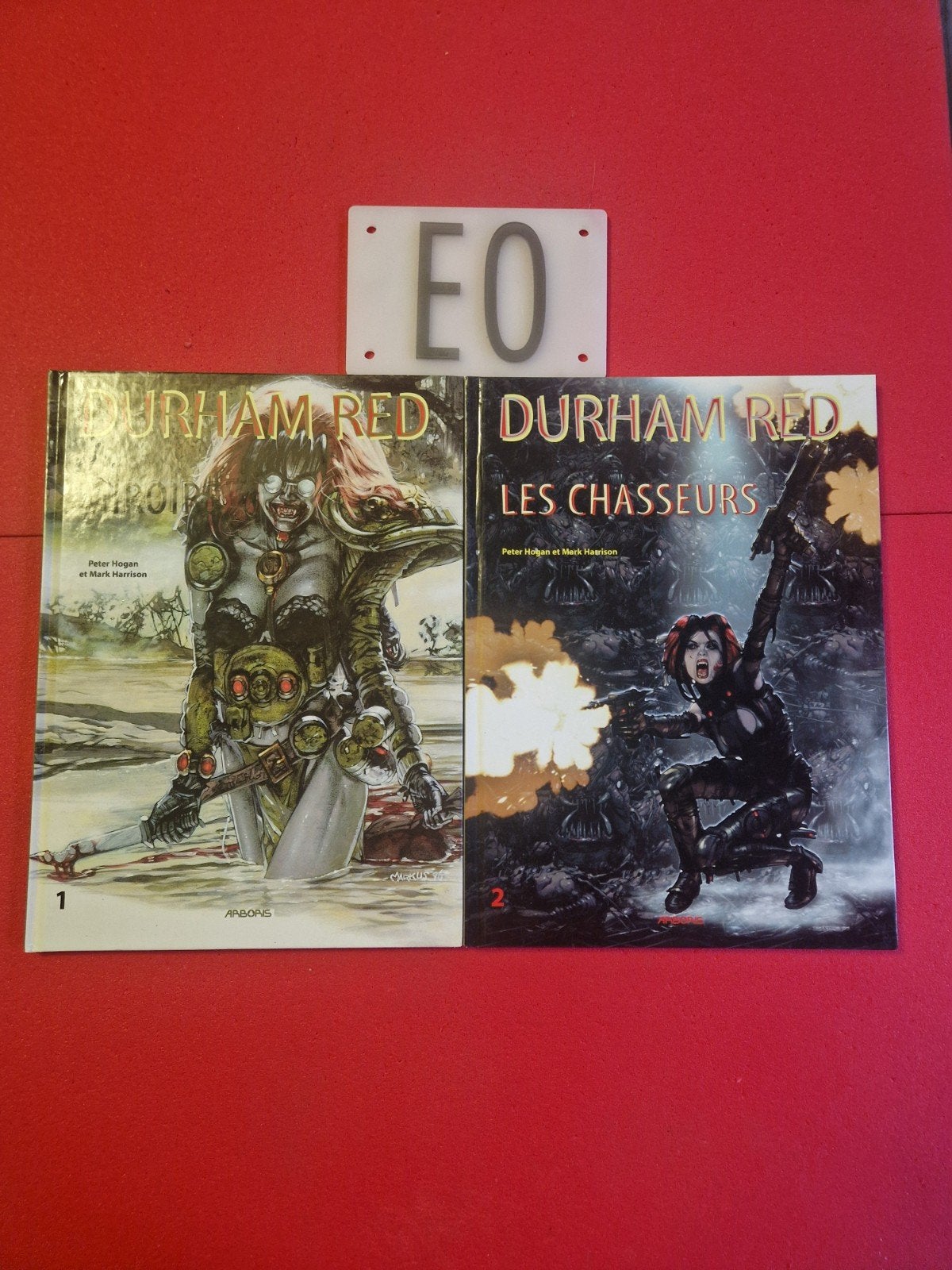 lot de 2 bd durham red 1 et 2,EO (intégrale de la série), Enlèvement ou Envoi