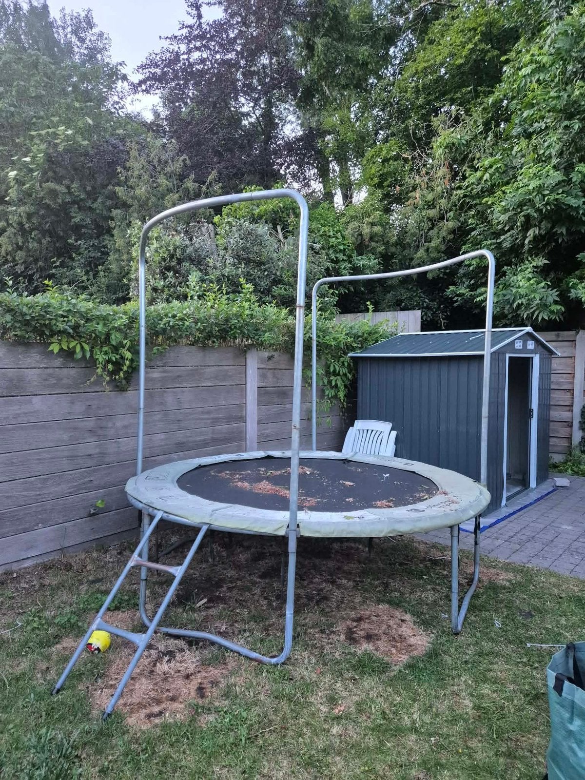 Trampoline! Lees beschrijving!, Enlèvement, Utilisé