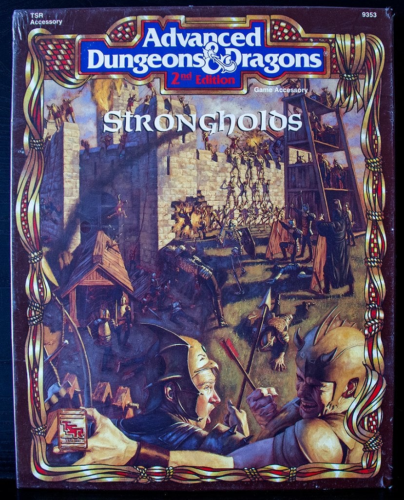 AD&D 2ndEd. Accessory-Strongholds (Sealed Box) TSR 1992, Enlèvement ou Envoi, Comme neuf, Autres types, Accessoires