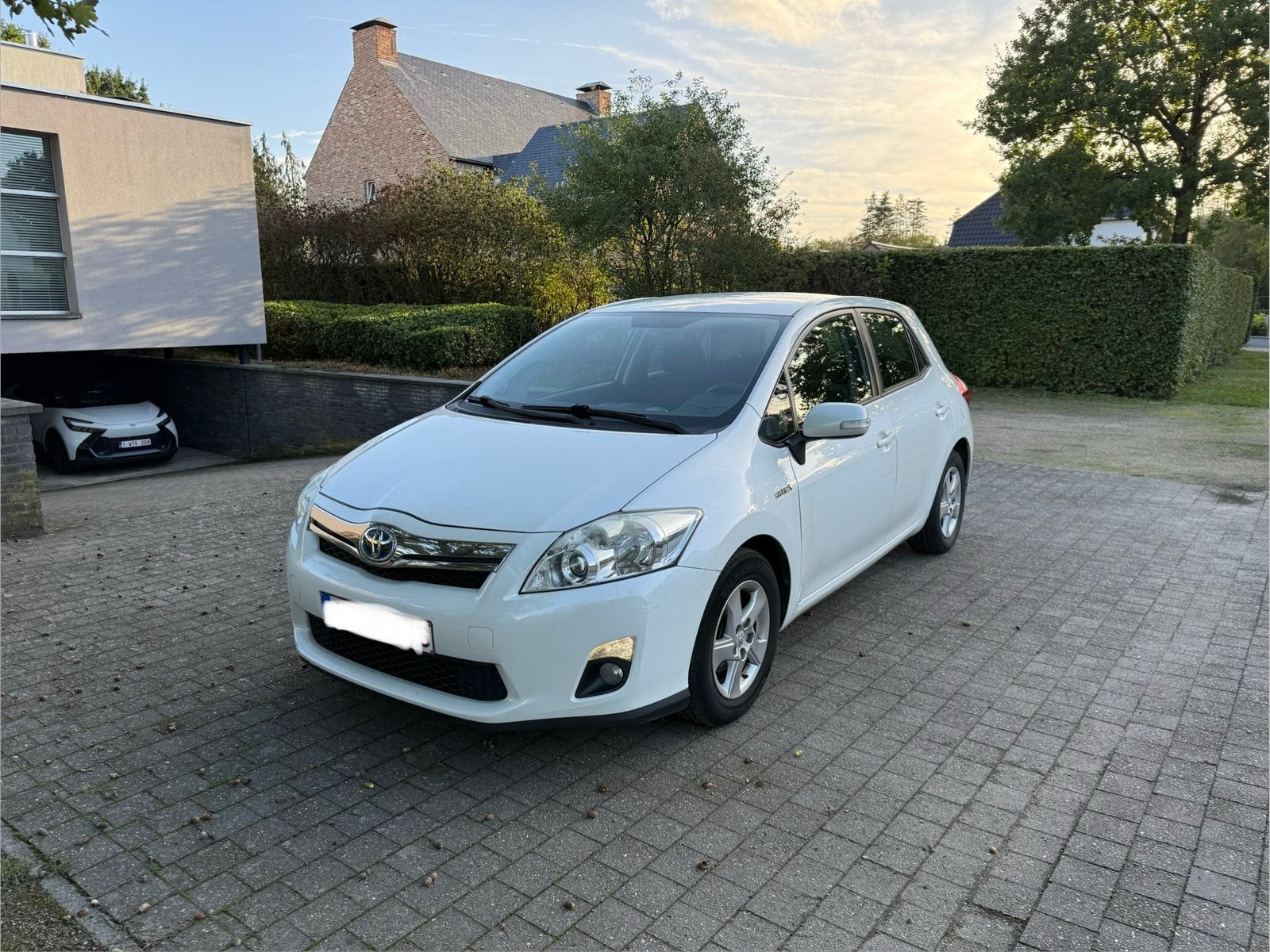 Toyota Auris 1.8 Hybrid, Auto's, Euro 5, Stof, Wit, Onderhoudsboekje