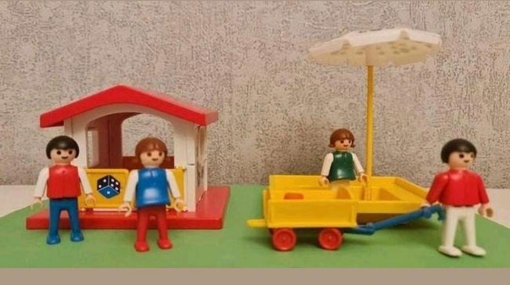 Vintage playmobil 3497 : speelhuis en zandbak, Enlèvement ou Envoi