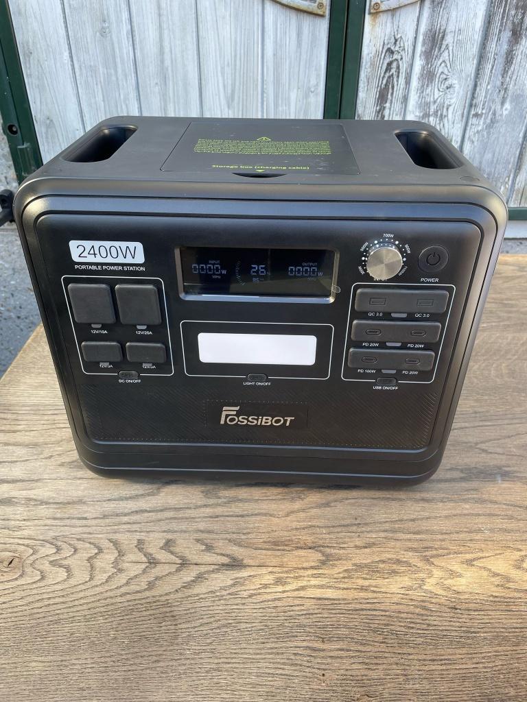 Fossibot F2400 Draagbare Powerstation 2048Wh OFFGRID, Ophalen of Verzenden, Nieuw