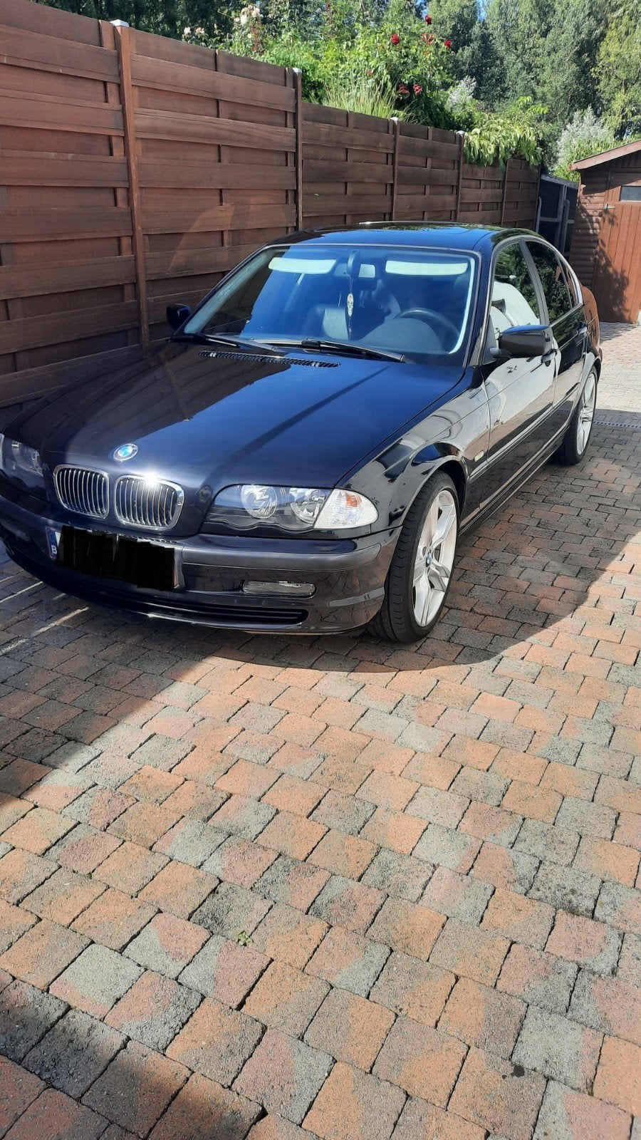 BMW 323i 2000, Autos, Cuir, Achat, 2500 cm³, Noir