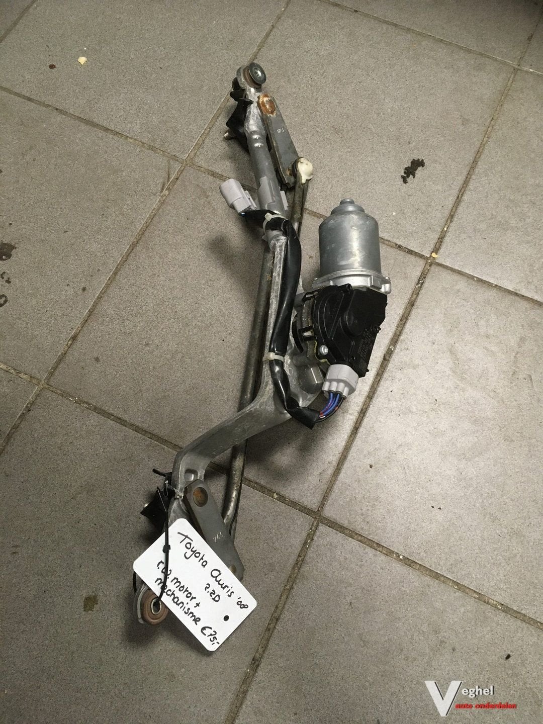 toyota auris 5drs '08 ruitenwissermech. + motor, -, Utilisé, -, -