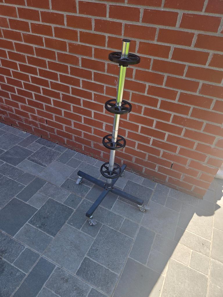 Rack pour pneus, Ophalen