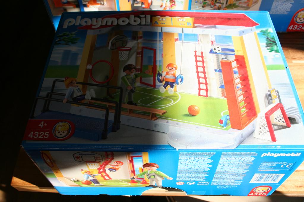playmobil turnzaal set 4325, Kinderen en Baby's, Speelgoed | Playmobil, Ophalen of Verzenden, Zo goed als nieuw, Complete set