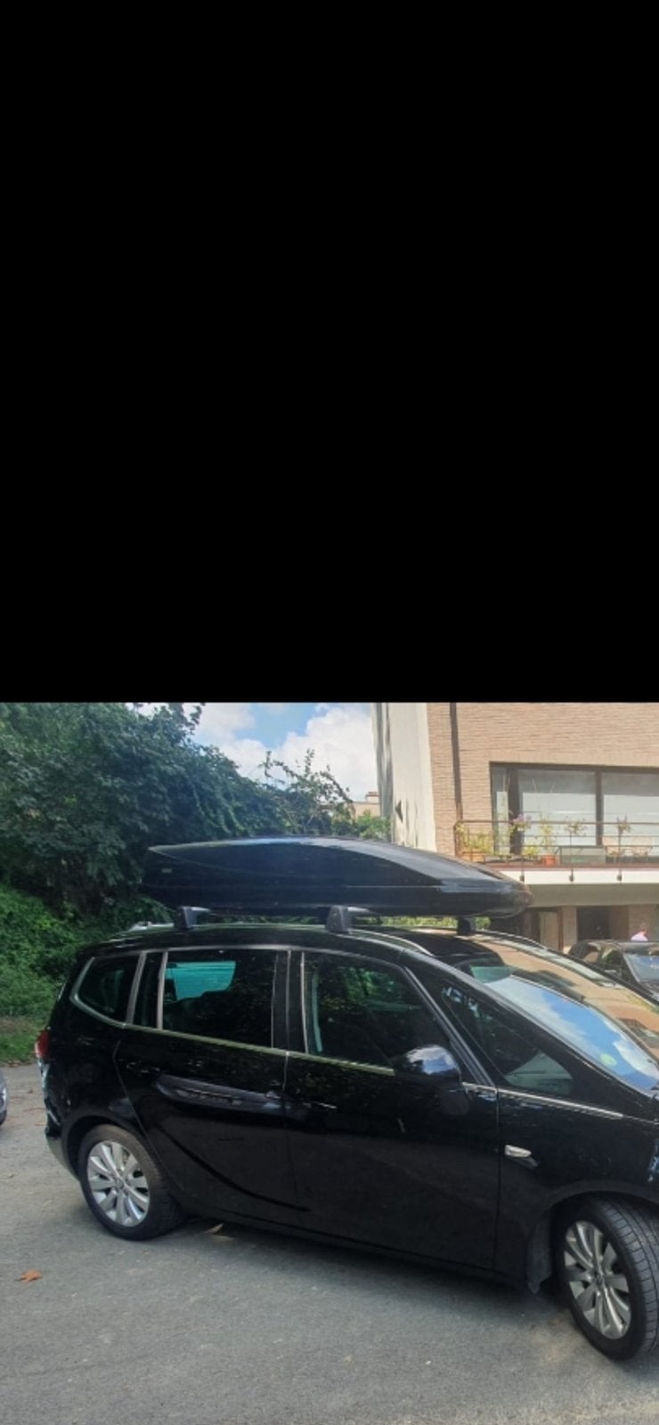 Dakkoffer met dakbeugel. BMW, Verzenden, Zo goed als nieuw