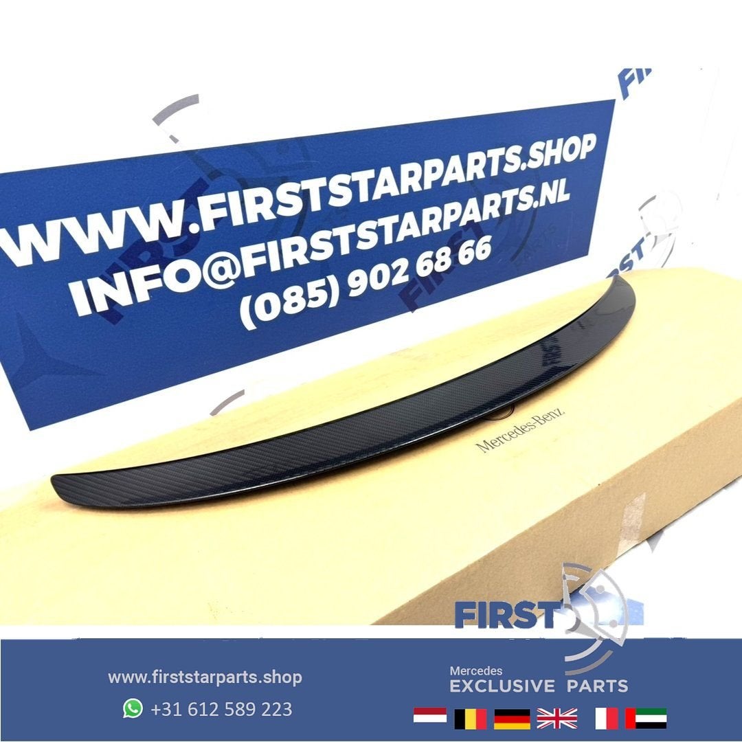 W118 C118 CLA AMG CARBON KOFFERBAK SPOILER ZWART 2018-2021 A