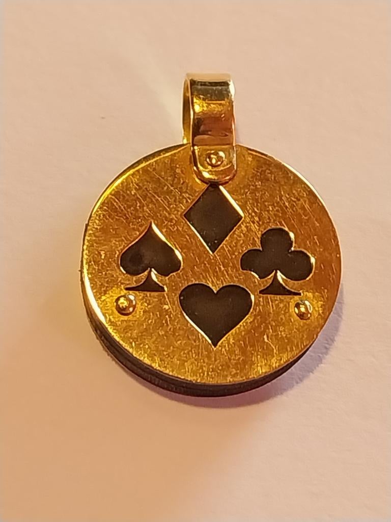 SPECIAL PENDENTIF EN OR 18K ITALIEN., Or, Comme neuf, Or, Enlèvement