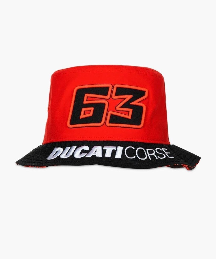 Francesco Pecco Bagnaia fisherman bucket hat nu 19,95, Ophalen of Verzenden, Nieuw, Hoed