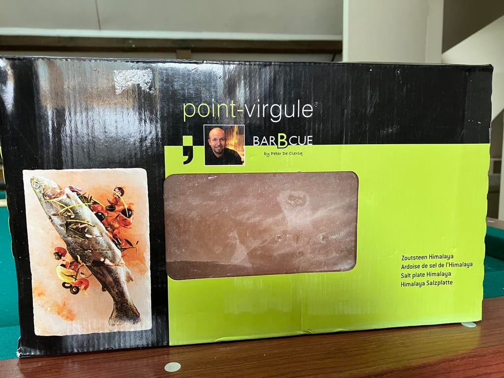 Nieuwe zoutsteen om vis te bakken, Ophalen, Nieuw