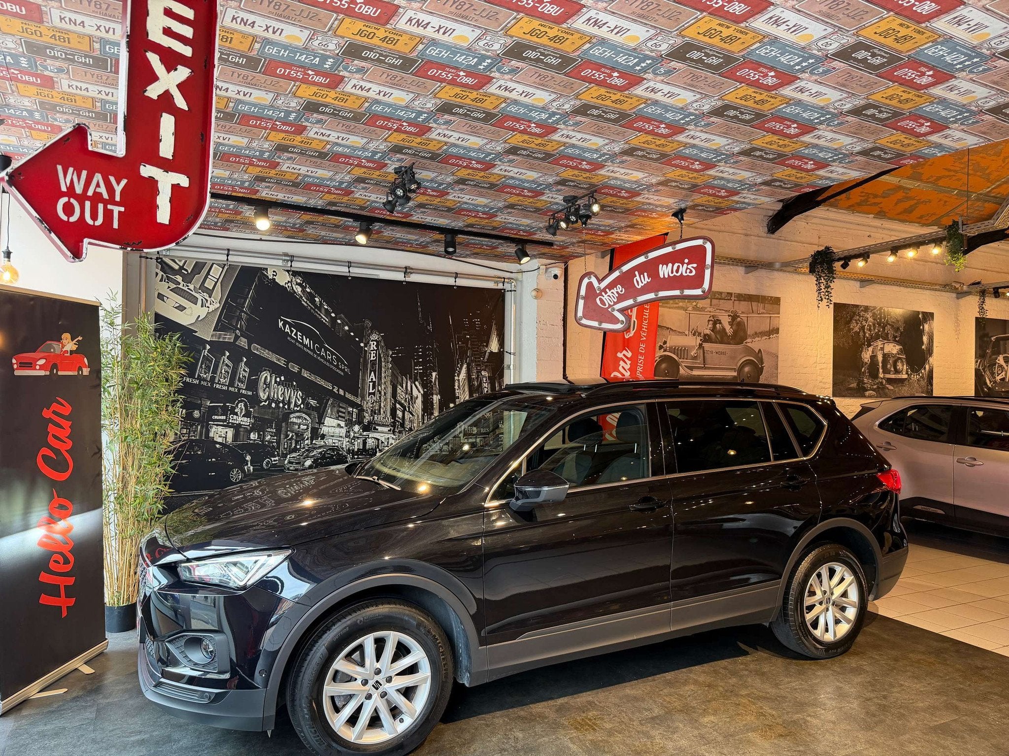 SEAT Tarraco 1.5 TSI DSG * PANO * 7 PLACES * 1ER PROPRIO * G, Autos, Phares entièrement LED, Achat, Entreprise, 7 places