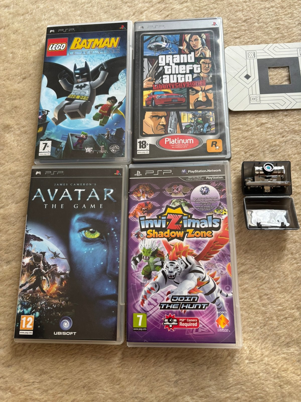 Jeu psp, Enlèvement, Comme neuf