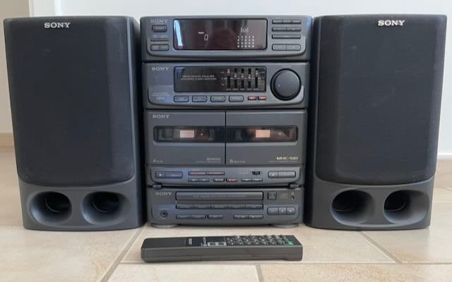 Sony mini Hi-Fi component system, Audio, Tv en Foto, Ophalen, Zo goed als nieuw, Cassettedeck, Sony