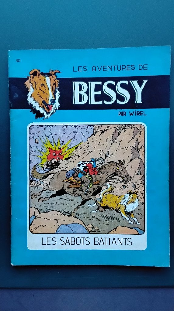 Oude Bessy, Les sabots battants uit 1960. 2é druk., Gelezen, Wirel, Eén stripboek, Ophalen of Verzenden