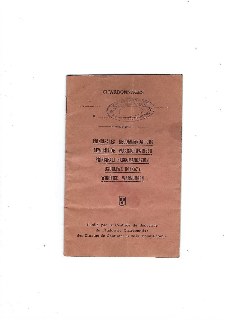 Charbonnage du "Carabiner" à Pont de Loup, Collections, Envoi, Utilisé
