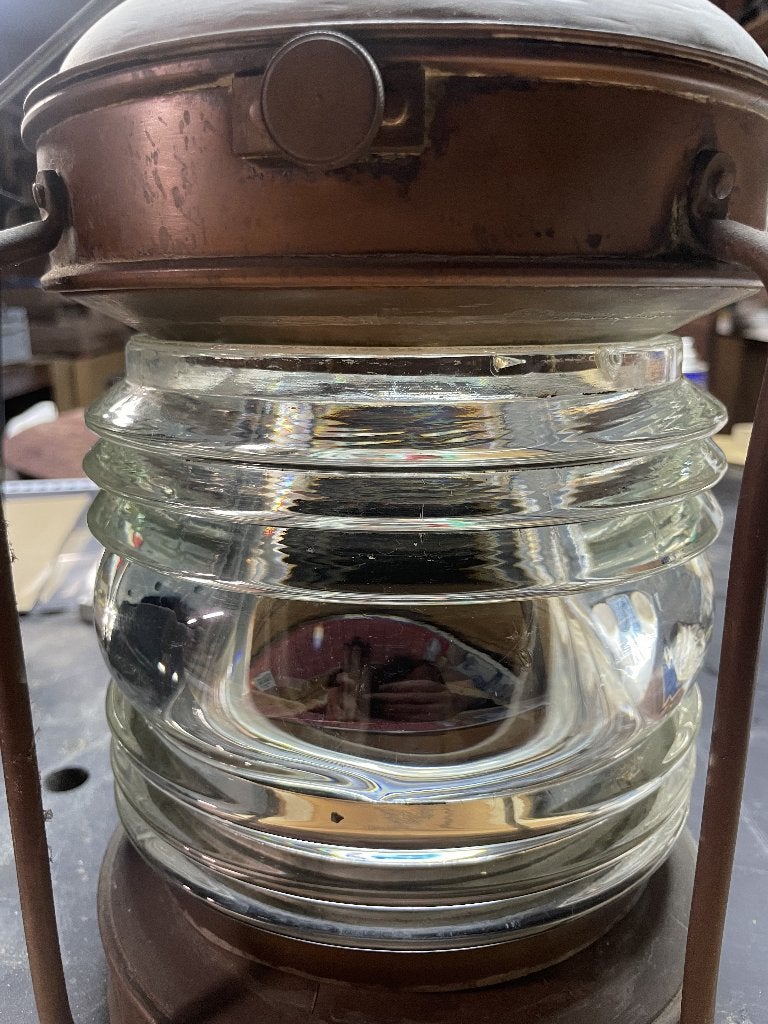 prachtige scheepslamp (OOSTENDE!), Ophalen