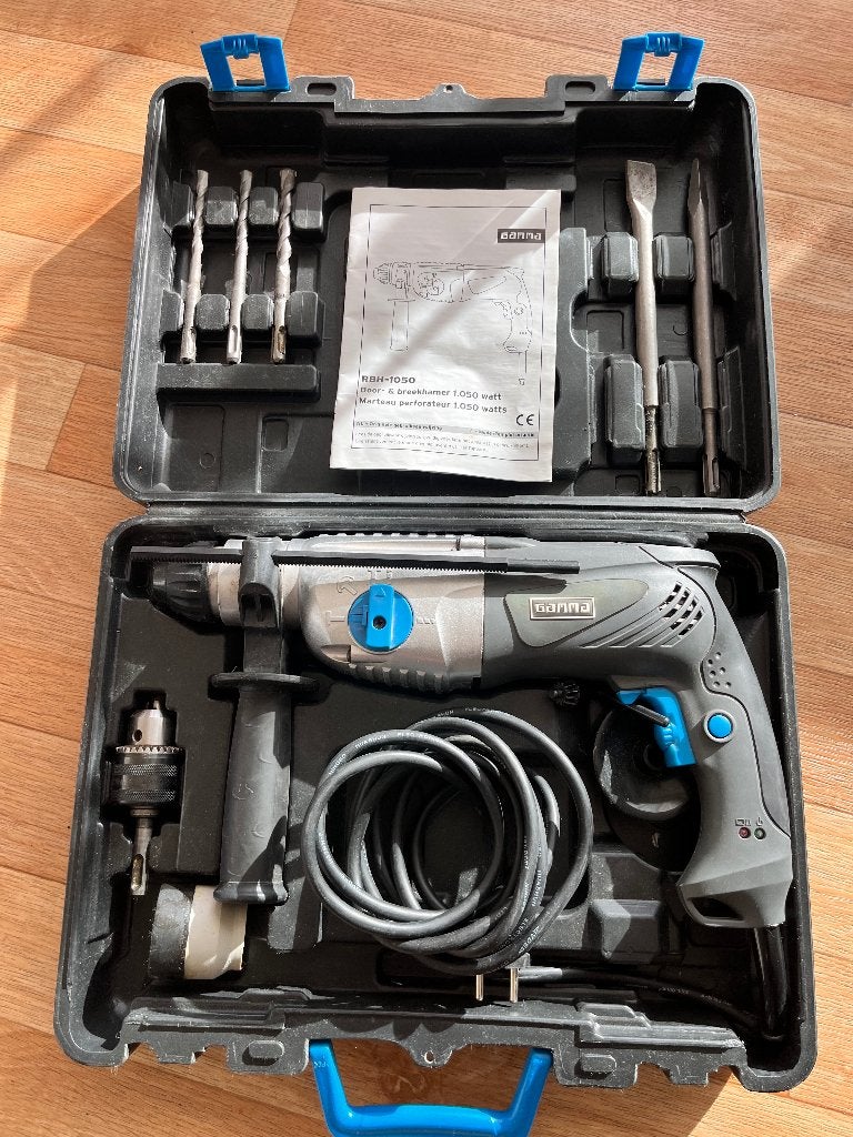 Boorhamer Gamma RBH-1050, Ophalen, Boor- en/of Breekhamer, Klopboormechanisme, Gebruikt
