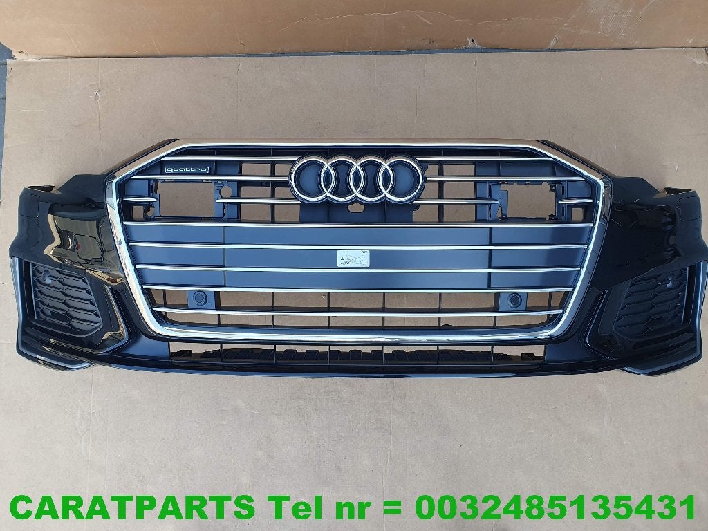 4K0807065B Audi A6 bumper A6 voorbumper A6 C8 4K S Line LY9T, Auto-onderdelen, Ophalen, Gebruikt, Audi, Bumper