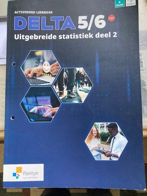 Delta 5/6 - uitgebreide statistiek deel1 en deel2, Boeken, Ophalen, Gelezen