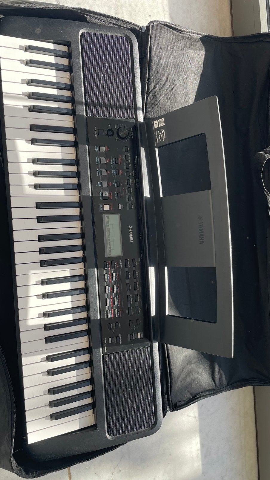 Yamaha PSR-E383, Musique & Instruments, 61 touches, Yamaha, Comme neuf, Enlèvement