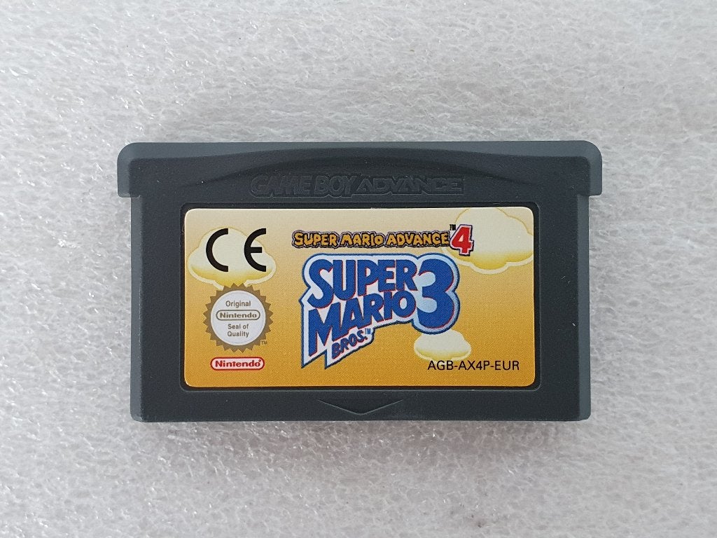 Nintendo GBA: Super Mario Advance 4 - Super Mario Bros 3, Consoles de jeu & Jeux vidéo, Enlèvement ou Envoi, Utilisé